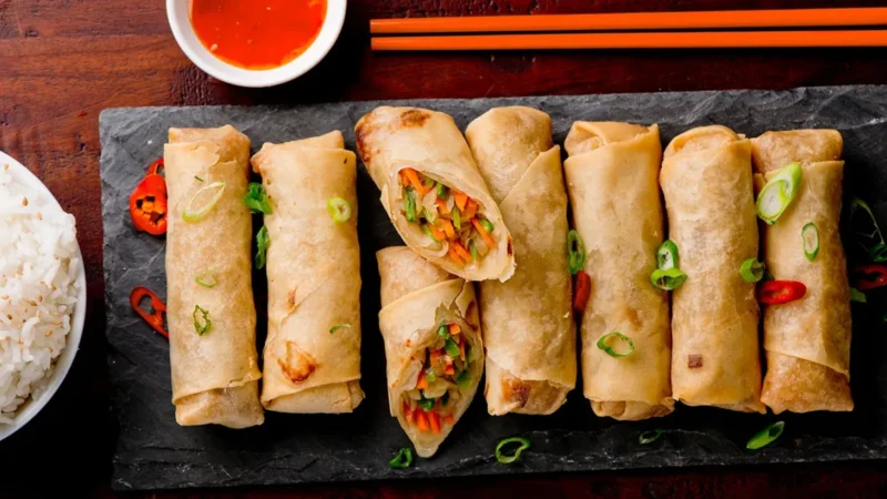 Comparing Spring Rolls and Egg Rolls