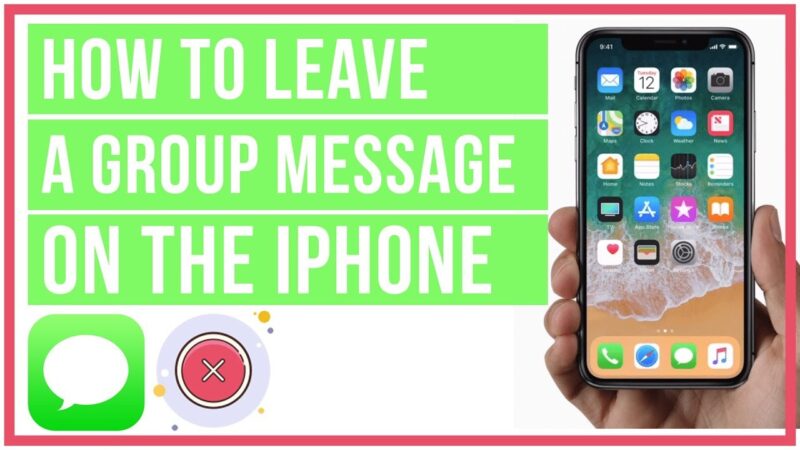 How to Leave a Group Chat on iPhone 11