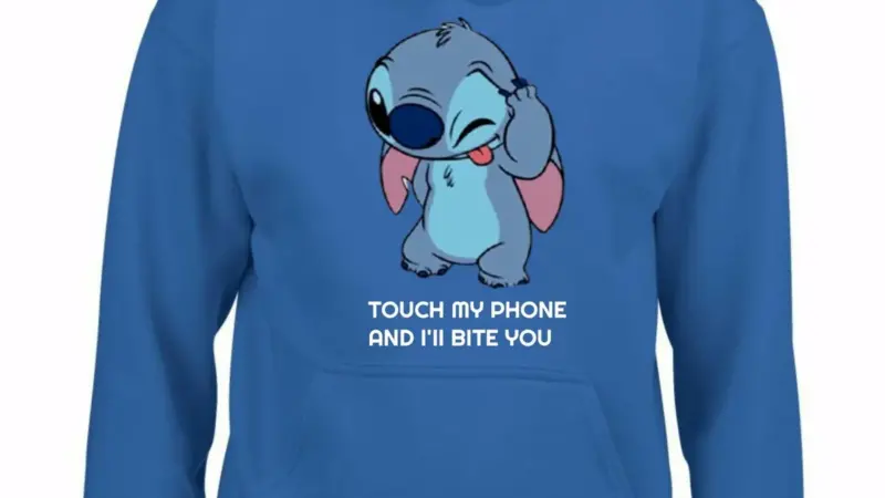 Touch My Phone and I’ll Bite You Stitch: A Cute and Protective Phone Accessory